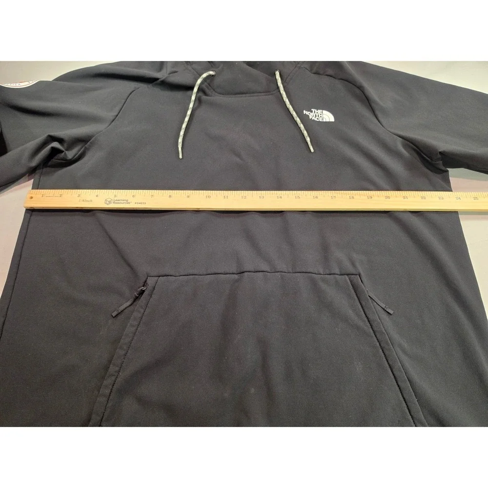 The North Face Mens Antarctica Expedition 2017 Softshell Fleece Hoodie Black L
